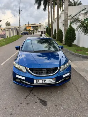 Honda Civic EX 2dr Coupe (1.8L 4cyl CVT) 2015 Blue