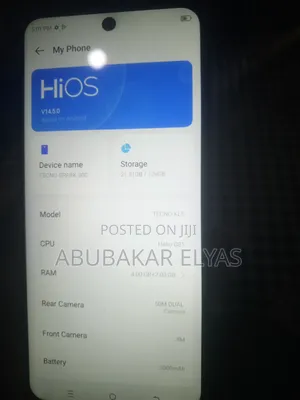 Tecno Spark 30C 128 GB Black