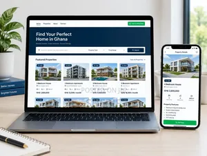 Real Estate Website for Agents & Property Sellers | Accra