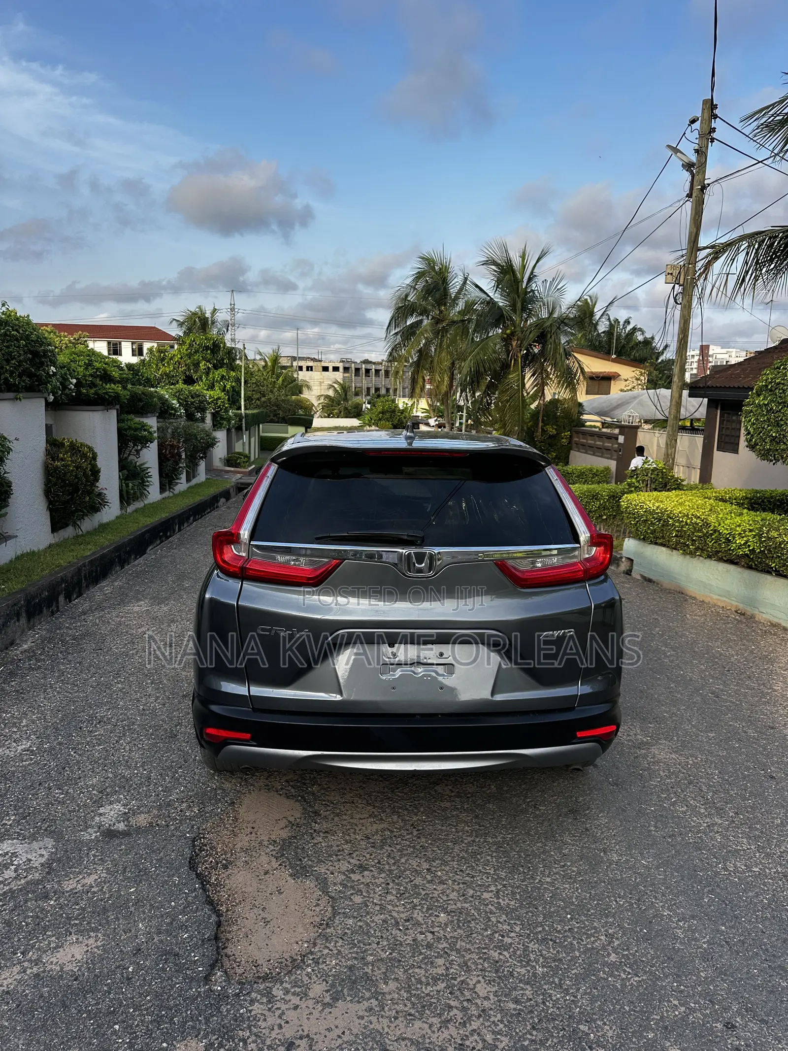 Honda CR-V EX AWD 2018 Gray