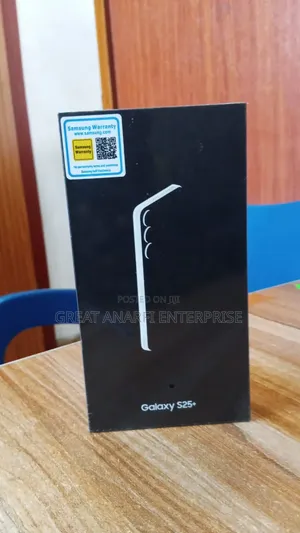 New Samsung Galaxy S25+ 256 GB Black
