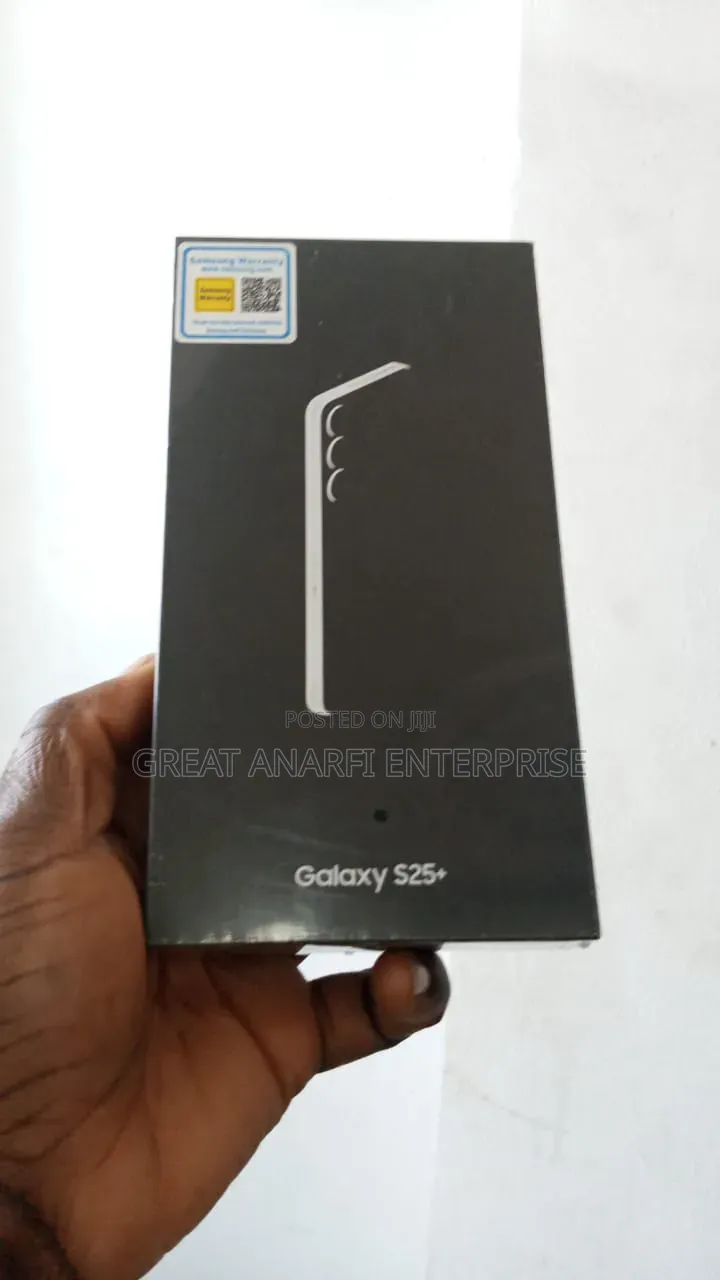 New Samsung Galaxy S25+ 256 GB Black
