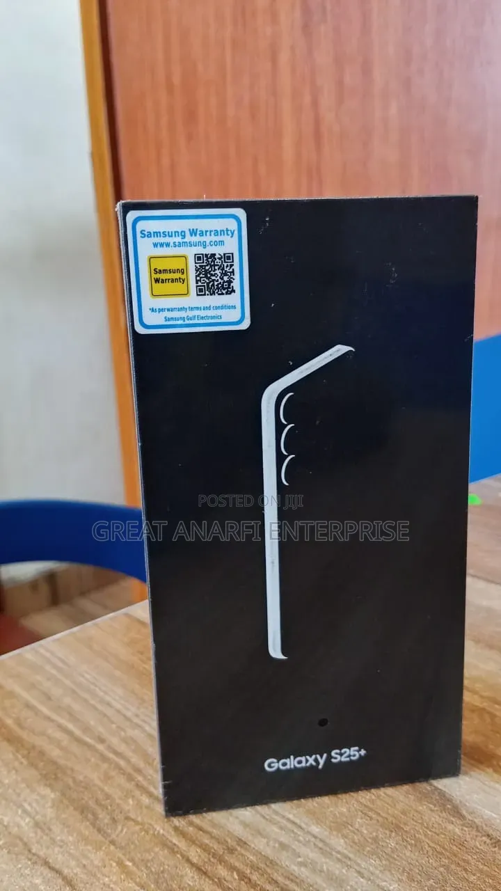 New Samsung Galaxy S25+ 256 GB Black