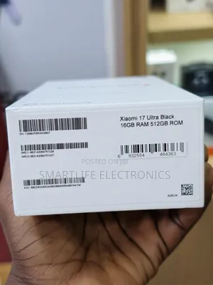 New Xiaomi 17 Ultra 512 GB Black