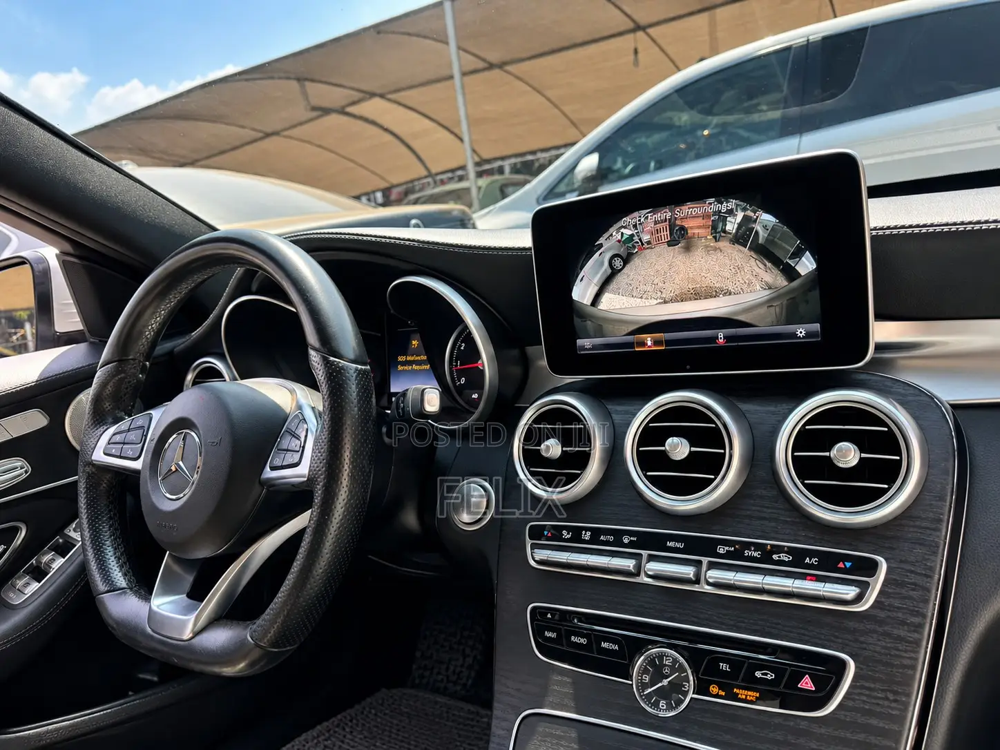 Mercedes-Benz C300 2017 Silver