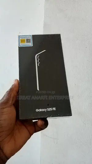 New Samsung Galaxy S25 FE 256 GB Black