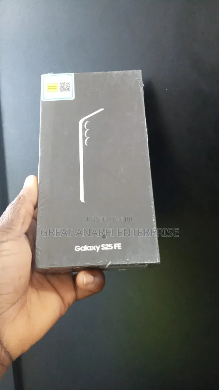 New Samsung Galaxy S25 FE 128 GB Black
