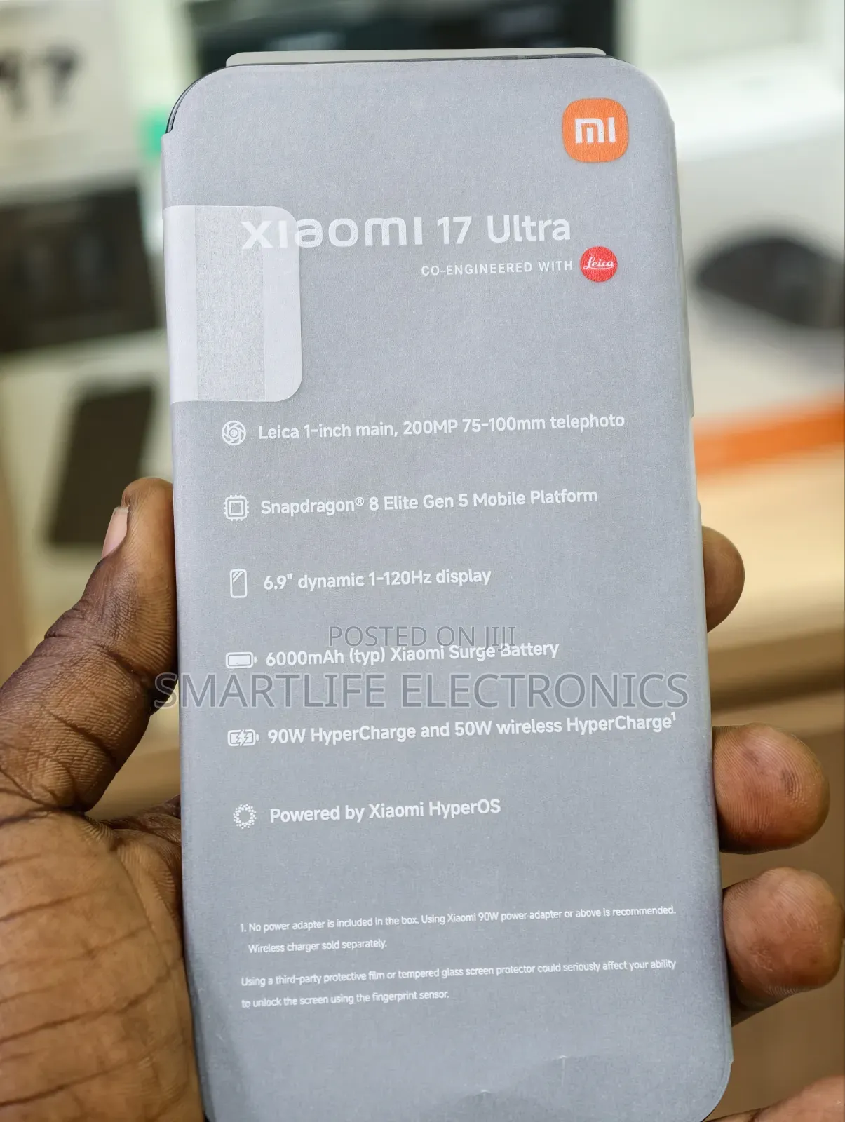 New Xiaomi 17 Ultra 512 GB Black