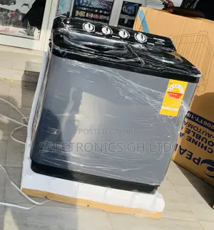 Try Massive Nasco 11kg TopLoad (Pure-Flow) WashingMachine Black