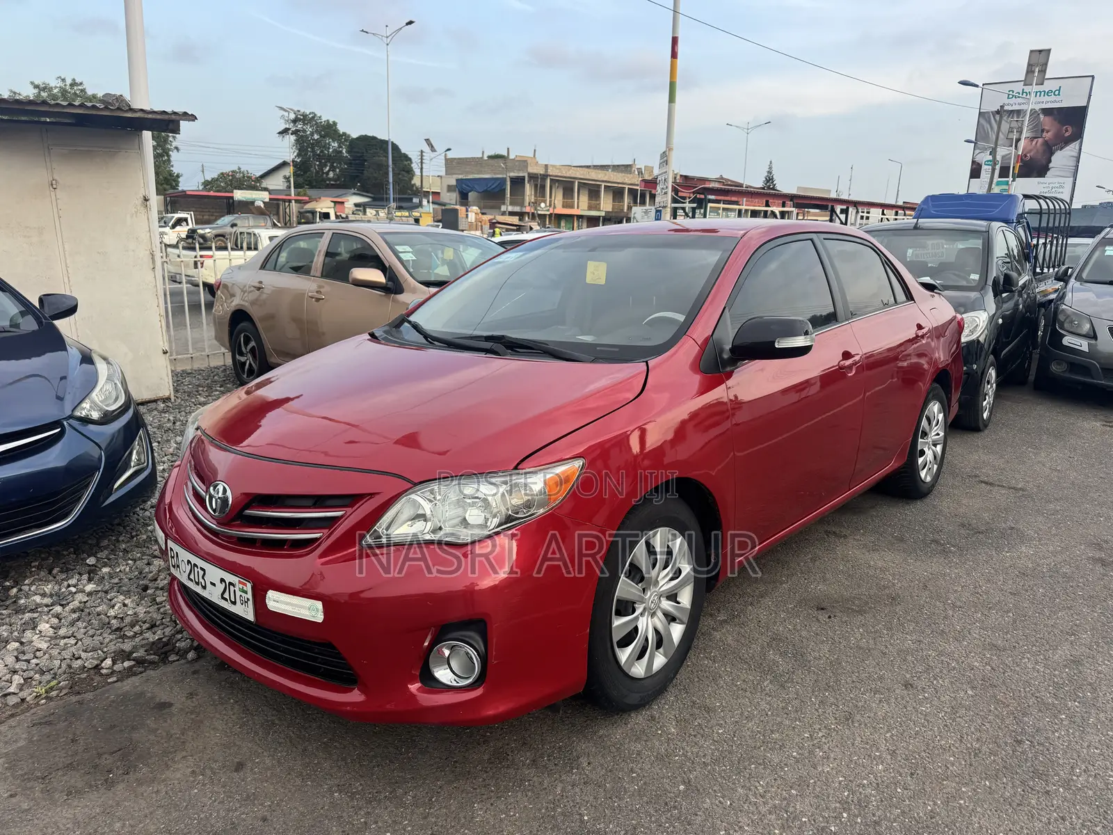 Toyota Corolla LE 4dr Sedan (1.8L 4cyl 4A) 2013 Red