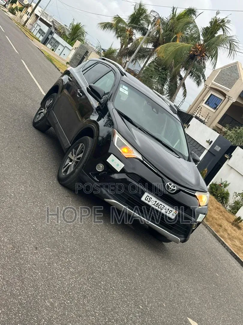 Toyota RAV4 XLE AWD (2.5L 4cyl 6A) 2017 Black