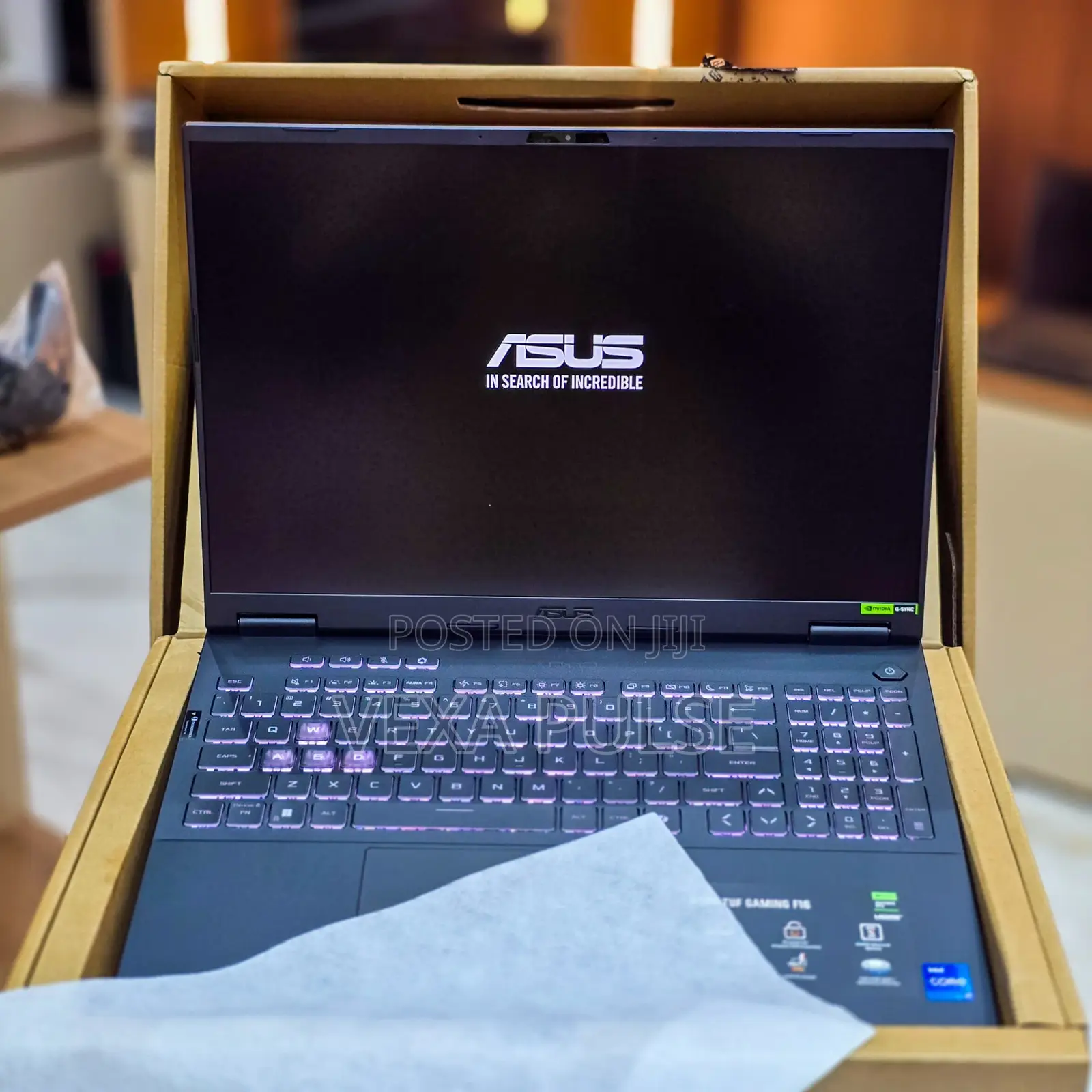 New Laptop Asus TUF Gaming F16 32GB Intel Core i7 SSD 1T