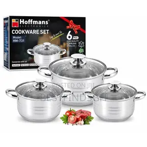 3 Set Hoffmans Stainless Steel Pots