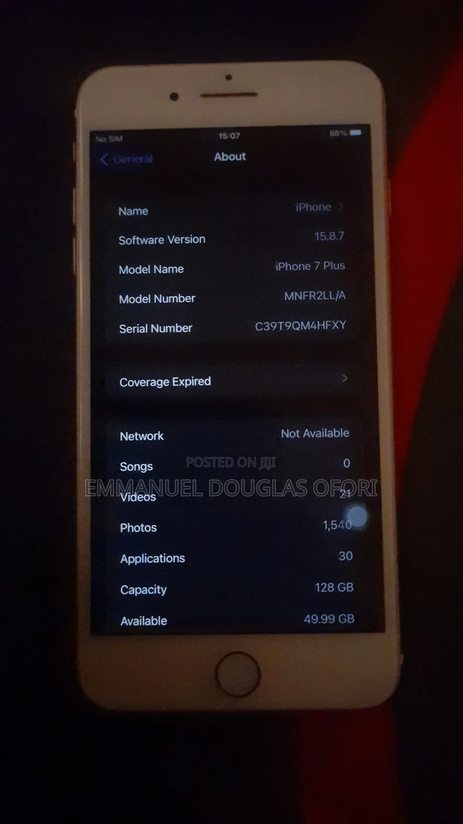 Apple iPhone 7 Plus 128 GB Bronze