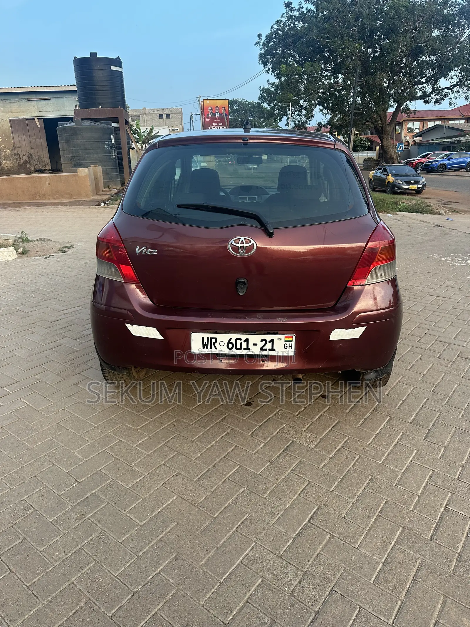 Toyota Vitz 2010 Orange