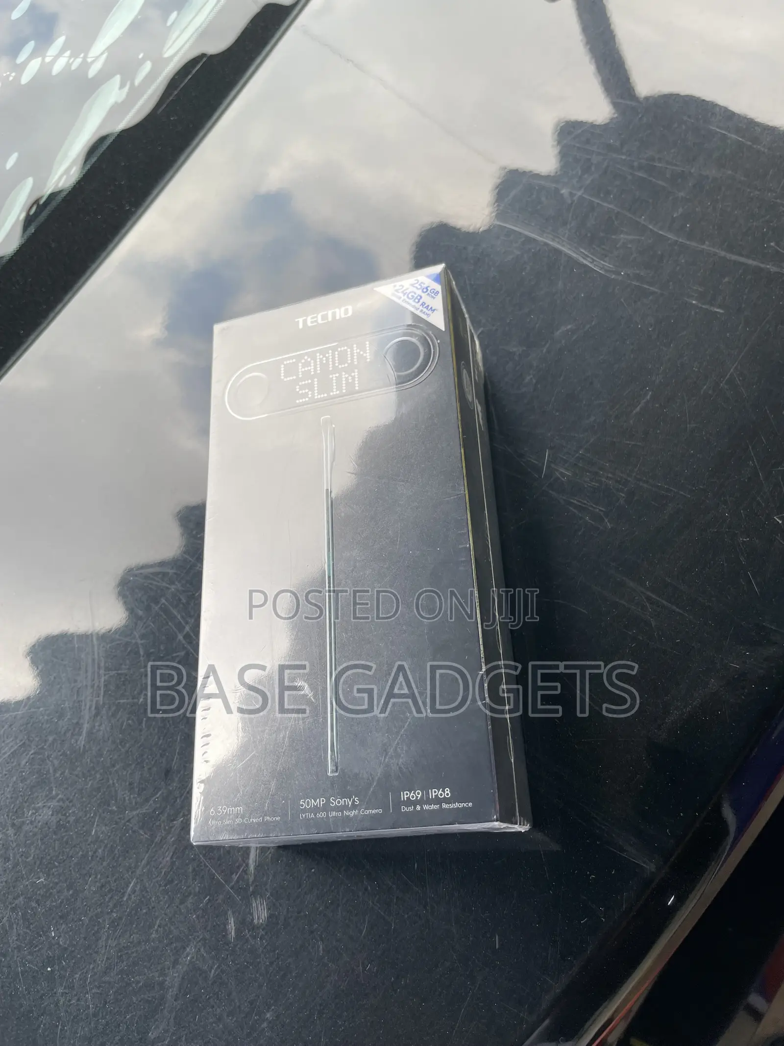 New Tecno Camon Slim 256 GB Black