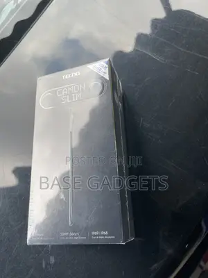 New Tecno Camon Slim 256 GB Black