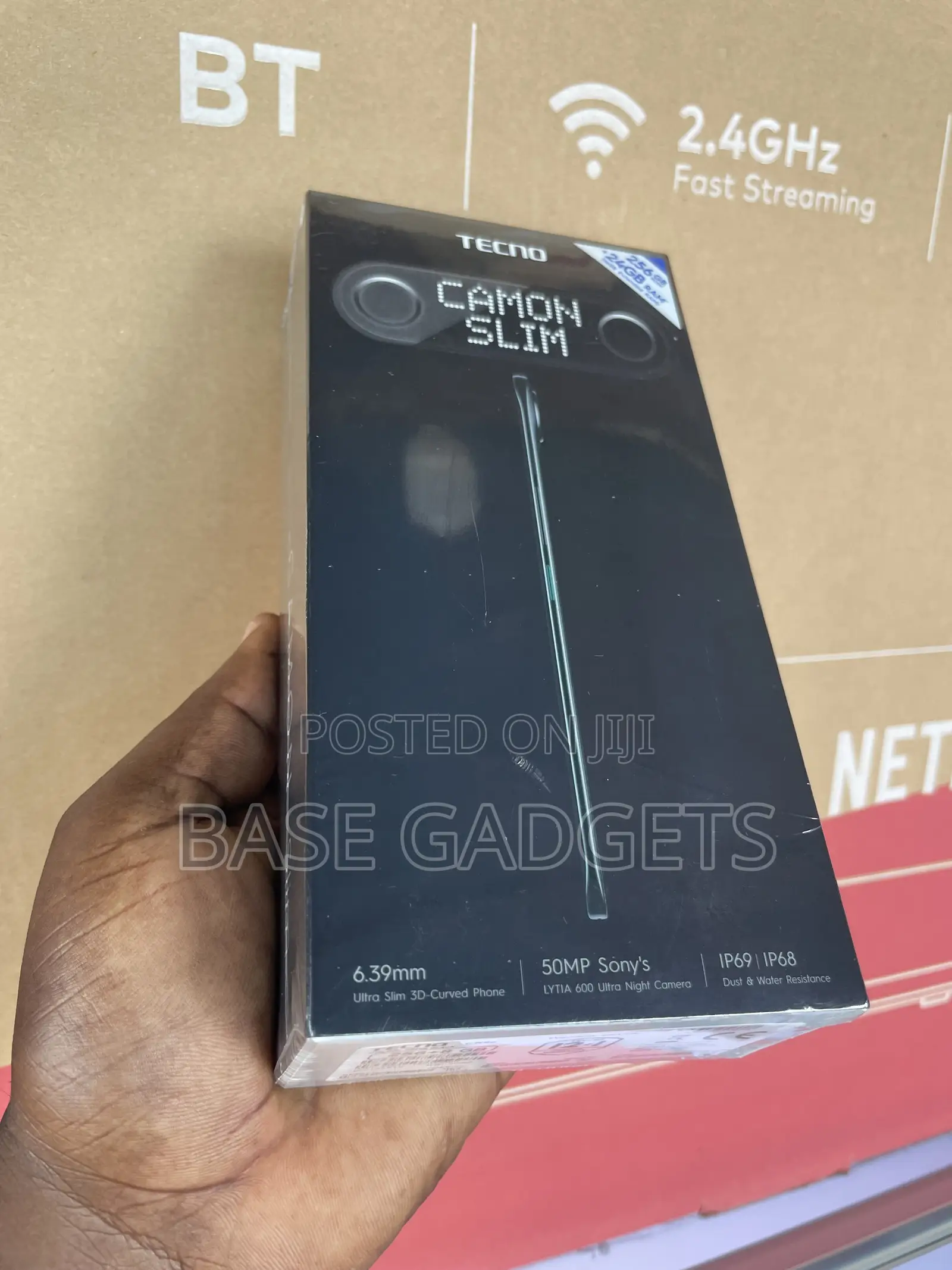 New Tecno Camon Slim 256 GB Gray