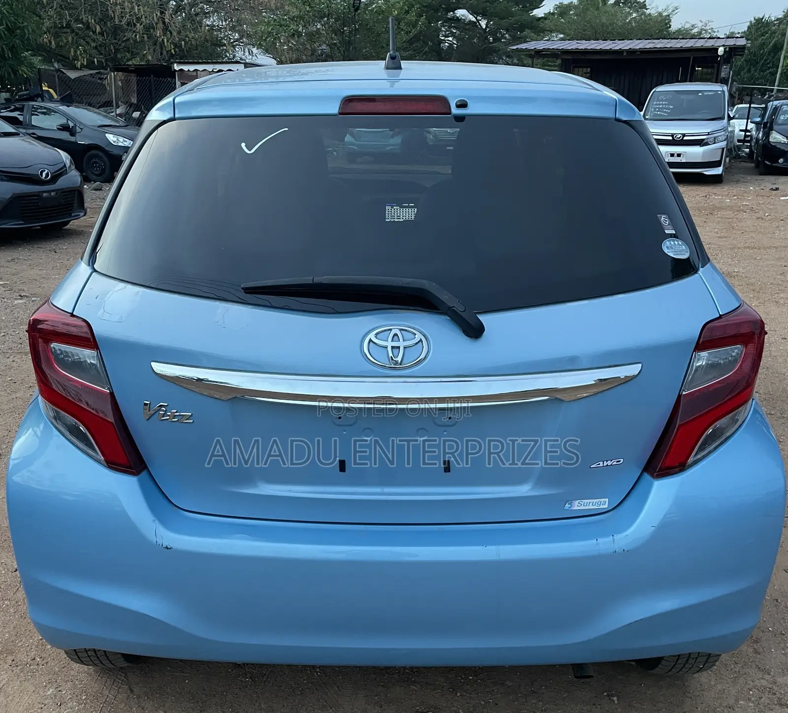 Toyota Vitz 1.3 FWD 5dr 2015 Blue