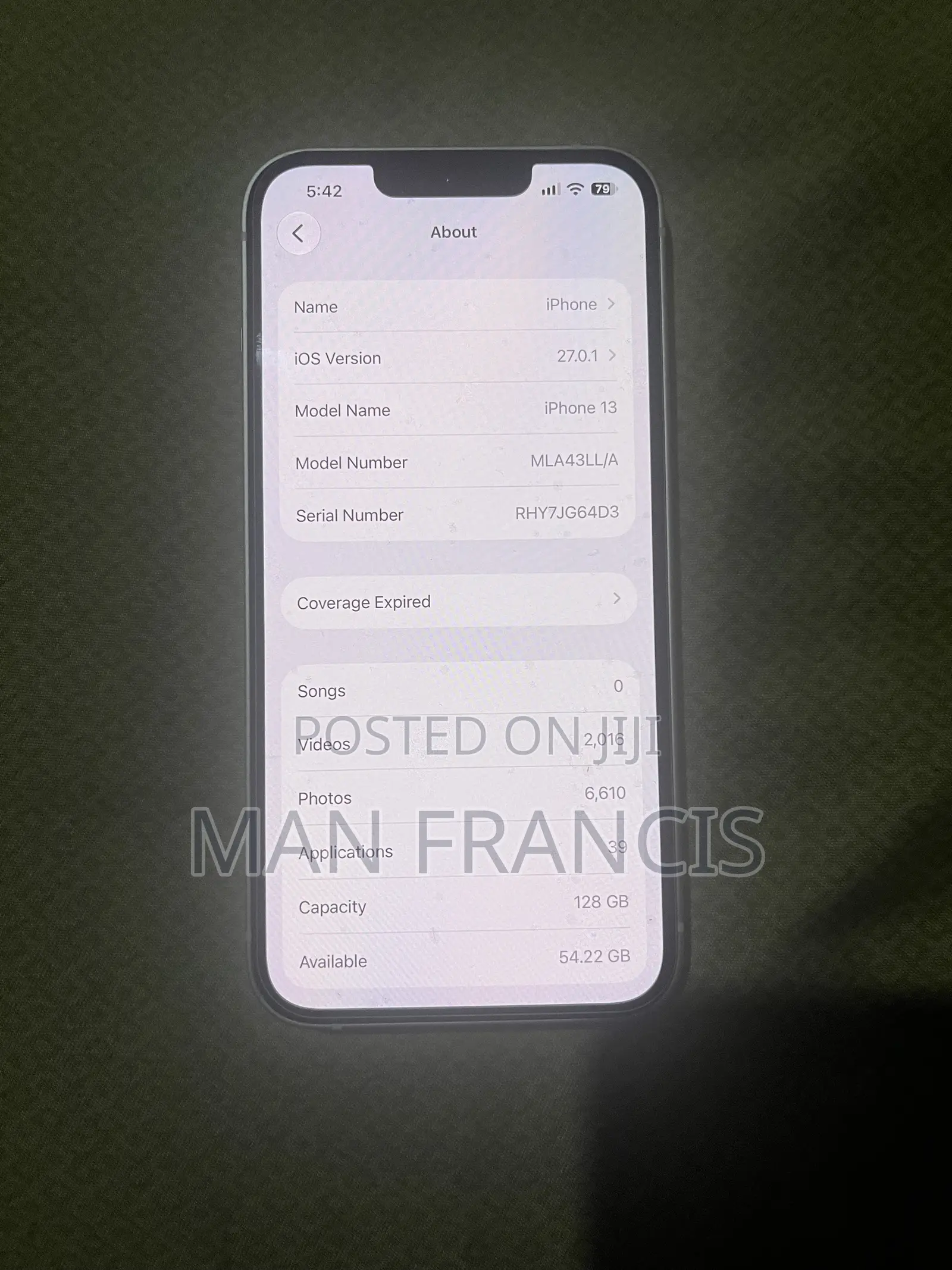 Apple iPhone 13 128 GB White