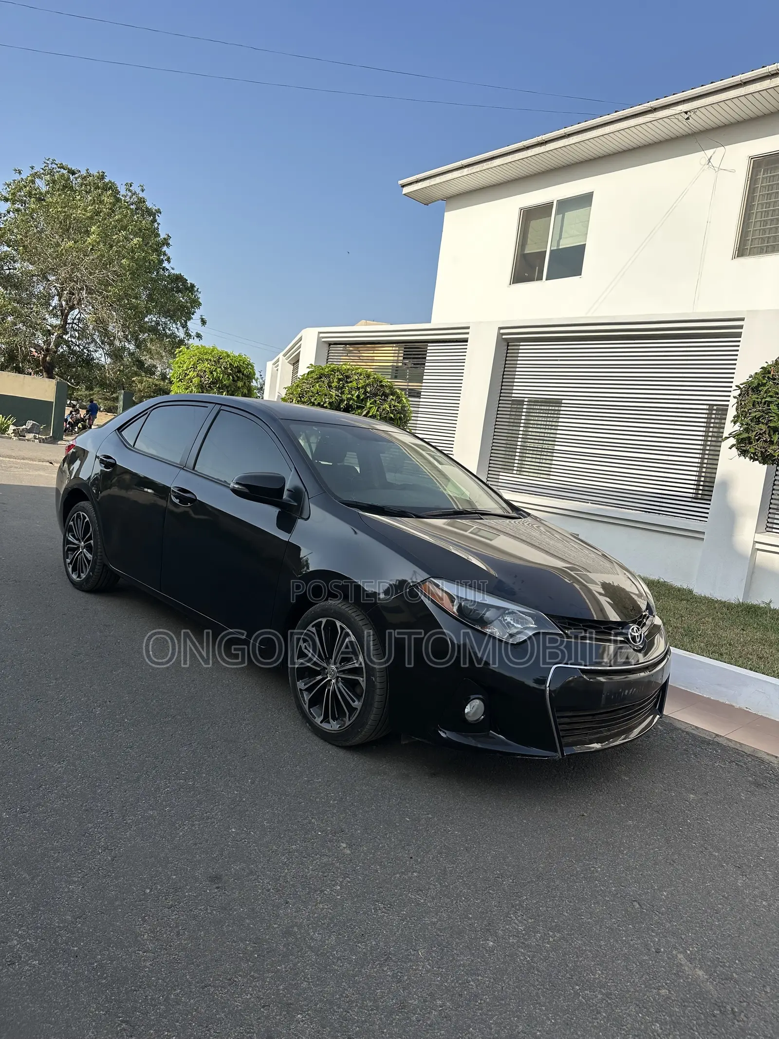 Toyota Corolla S 4dr Sedan (1.8L 4cyl CVT) 2015 Black