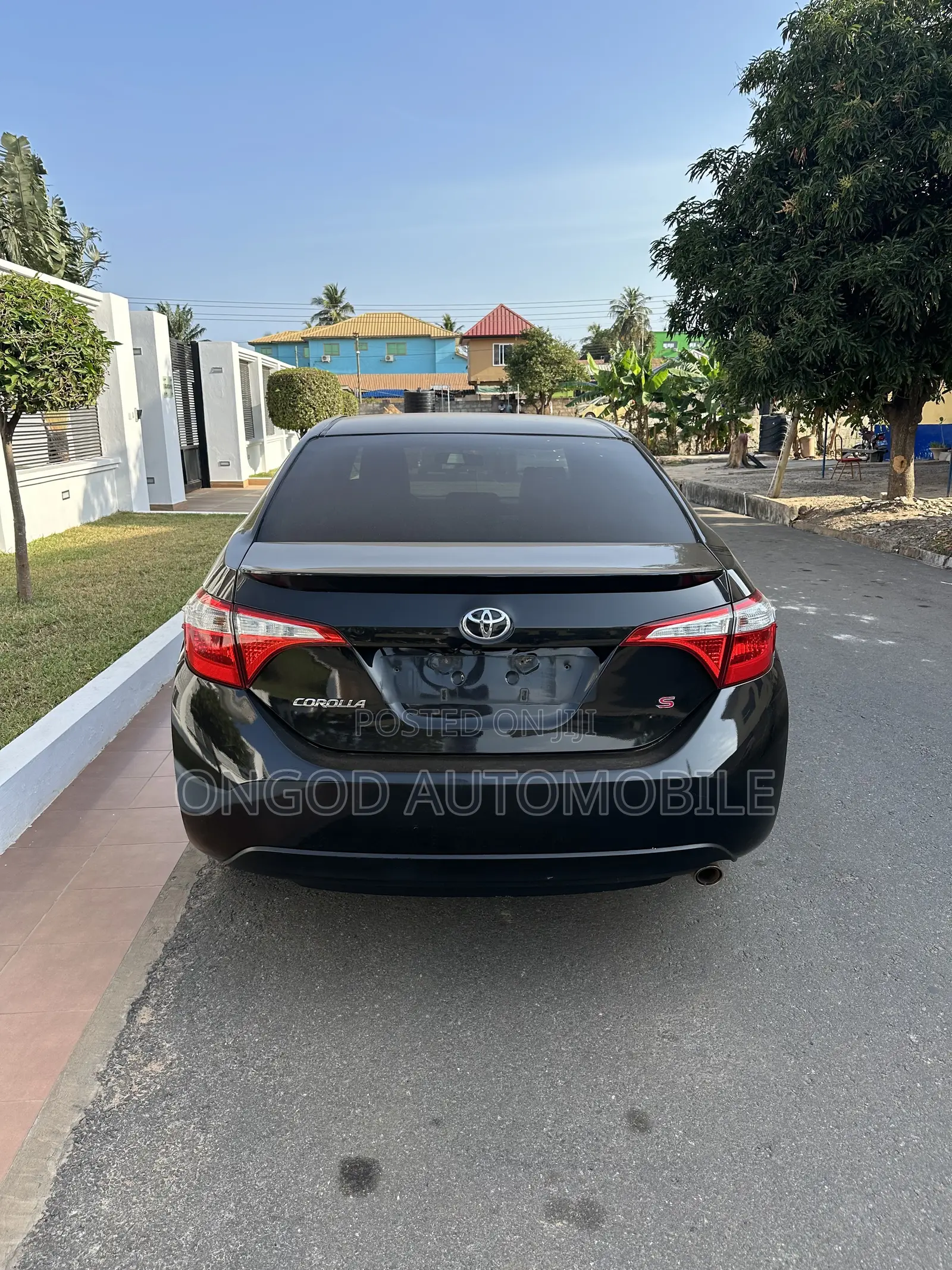 Toyota Corolla S 4dr Sedan (1.8L 4cyl CVT) 2015 Black