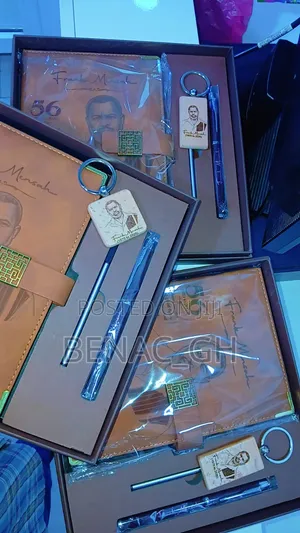 Luxury Executive Leather Notebook With Metal Pen | Corporate Gift Set