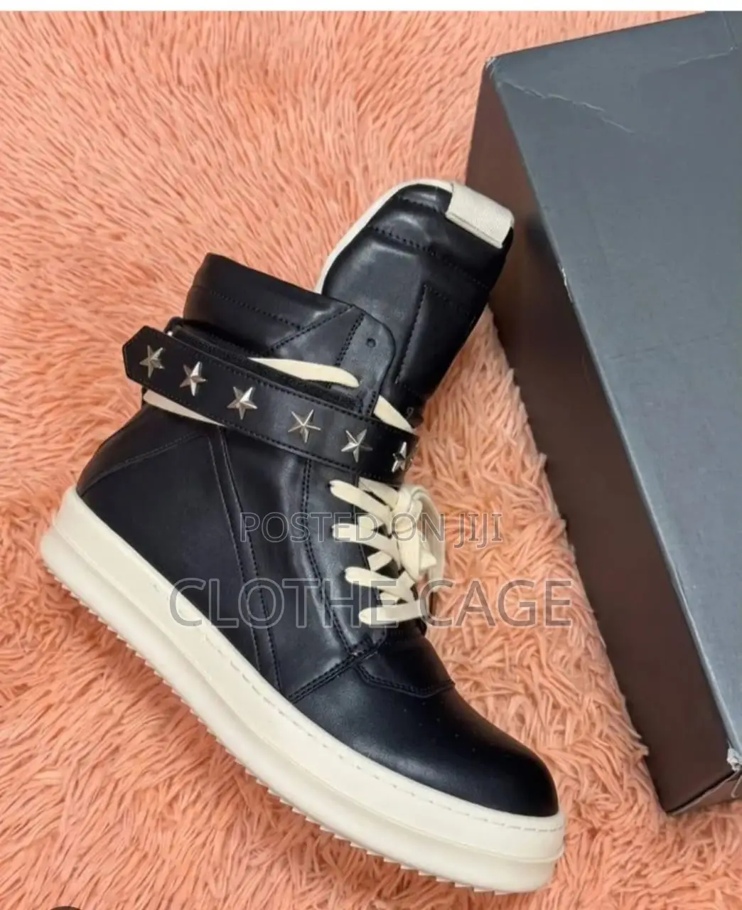 Rick Owens X Chrome Hearts Geobasket