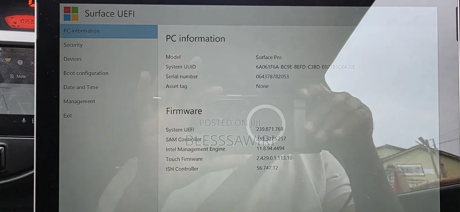 Laptop Microsoft Surface Pro 5 4GB Intel Core i5 SSD 128GB