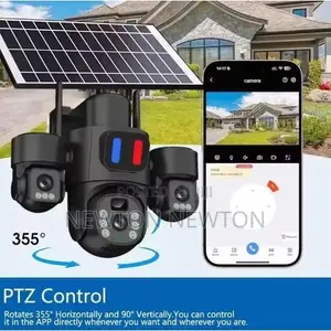 Eseecloud Triple Lense Solar CCTV Camera 4g