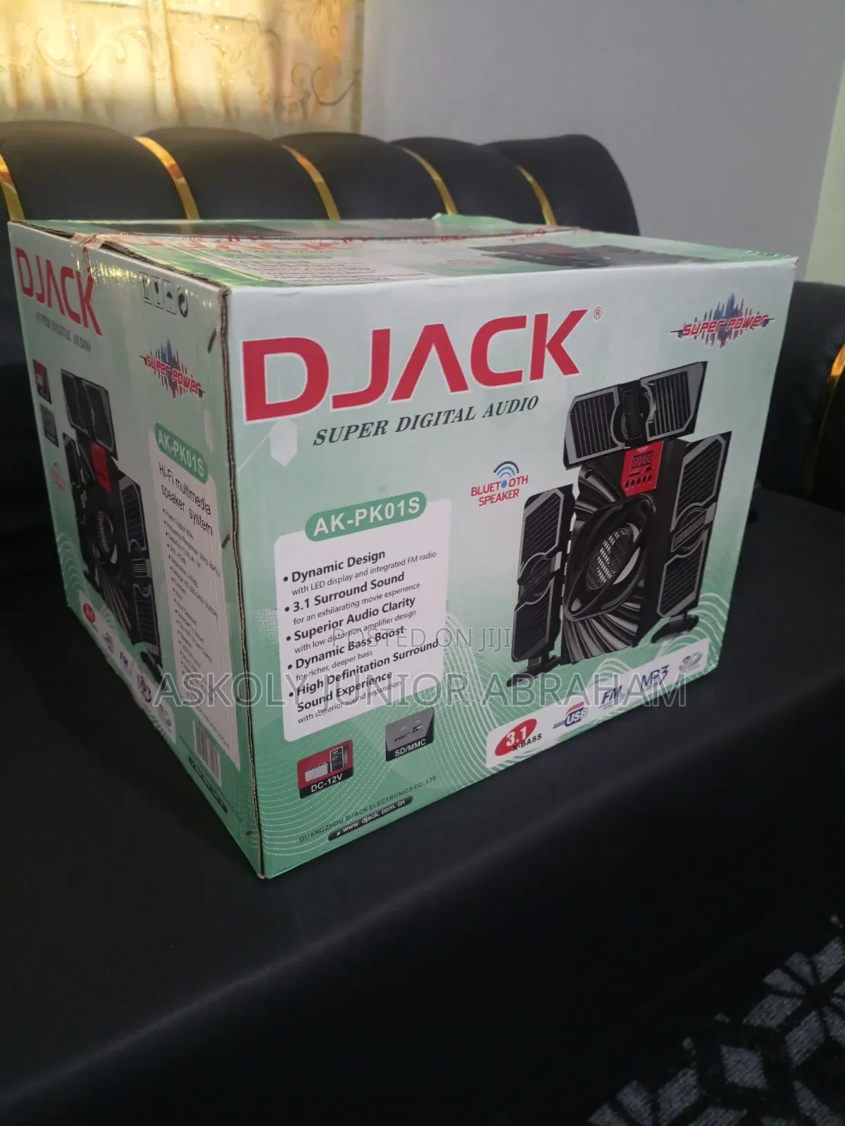 Bluetooth Speaker/Home Theater + Rechargeable/Light/Fan/Powerbank