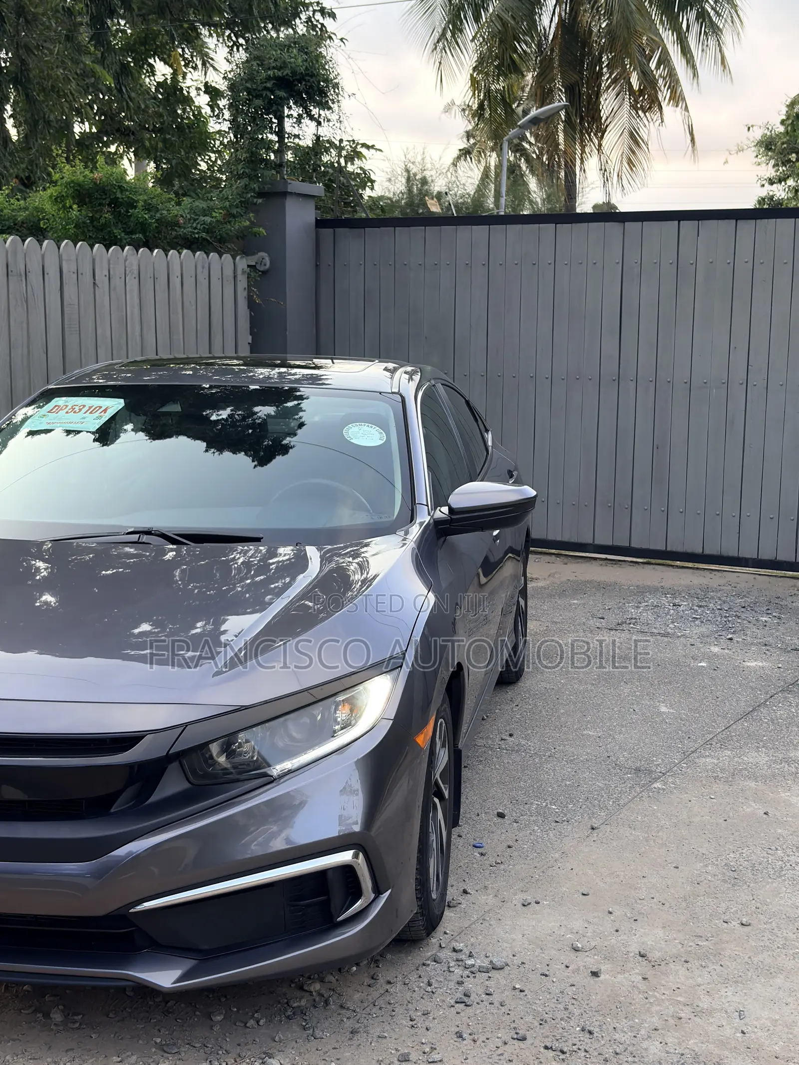 Honda Civic EX Sedan 2020 Gray