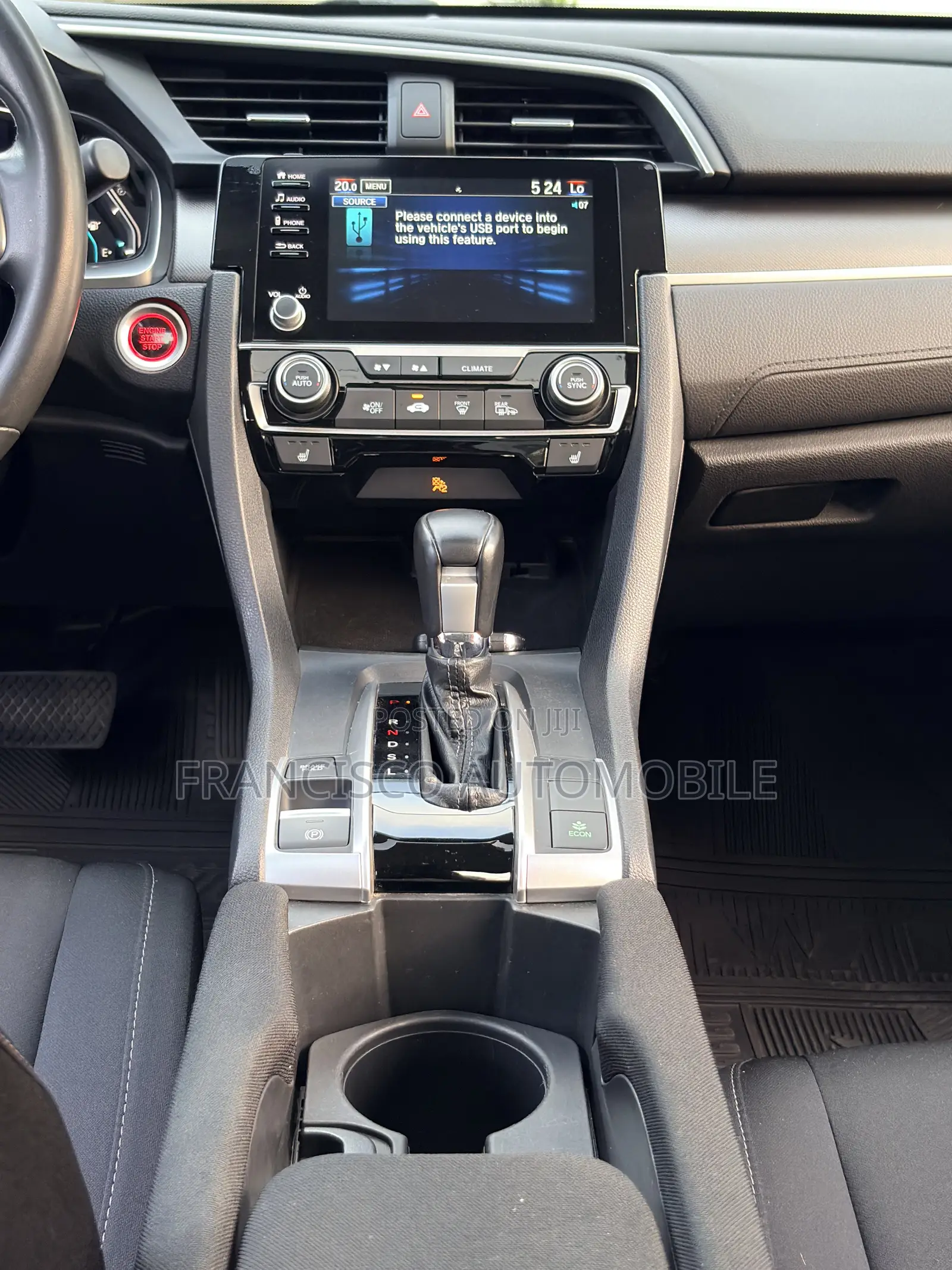 Honda Civic EX Sedan 2020 Gray