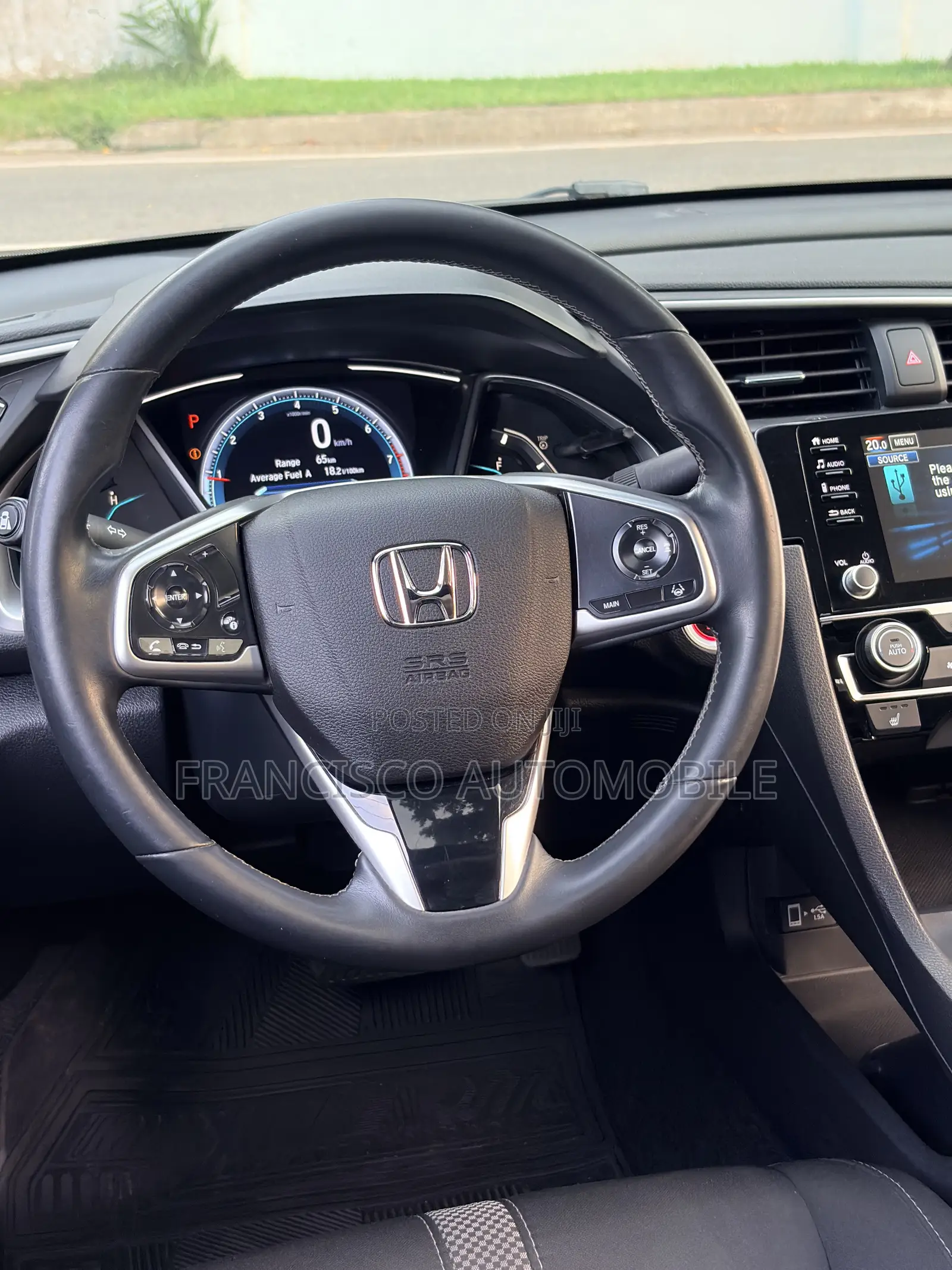 Honda Civic EX Sedan 2020 Gray