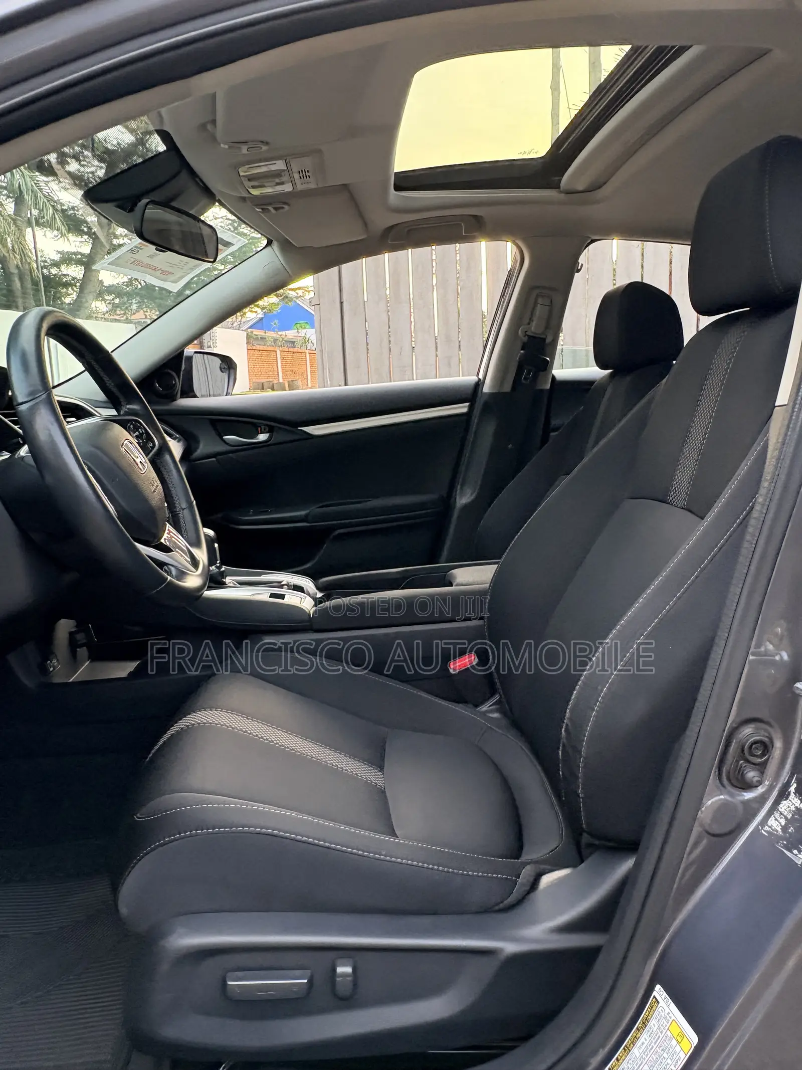 Honda Civic EX Sedan 2020 Gray