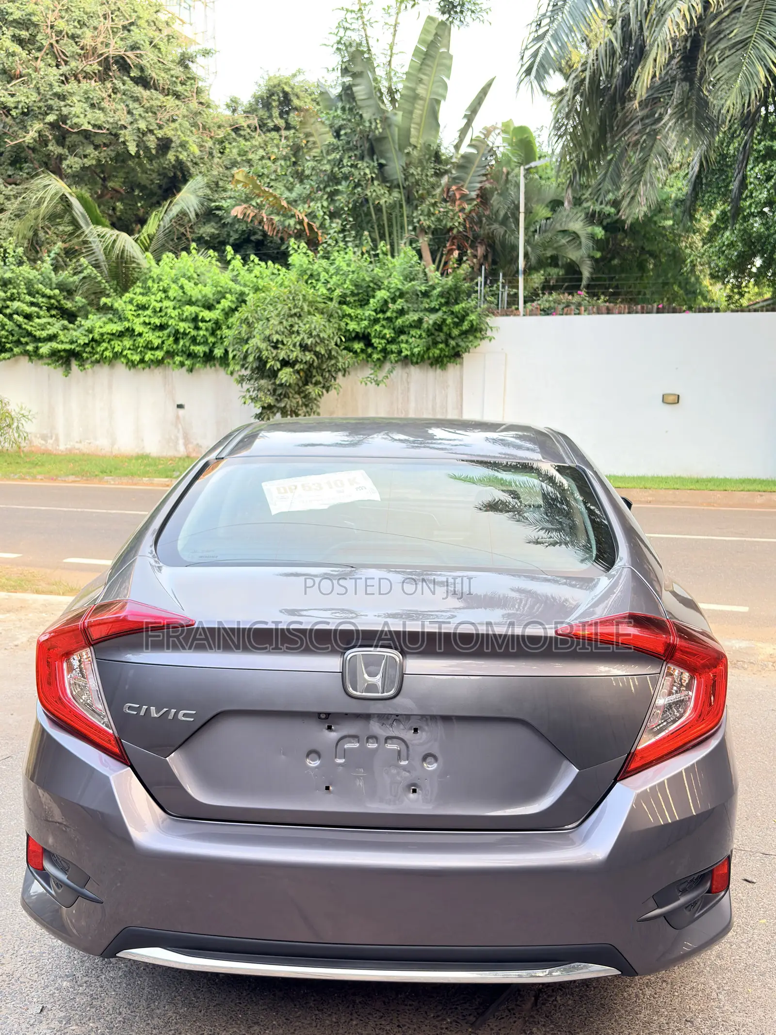 Honda Civic EX Sedan 2020 Gray
