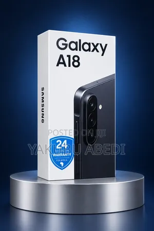New Samsung Galaxy A18 128 GB Black