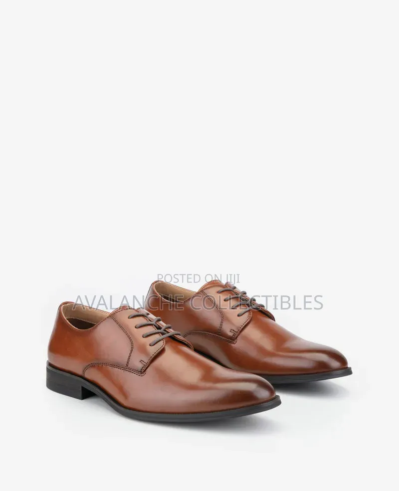 Kenneth Cole Reaction Brown Leather Shoes Sizes 42 and 43