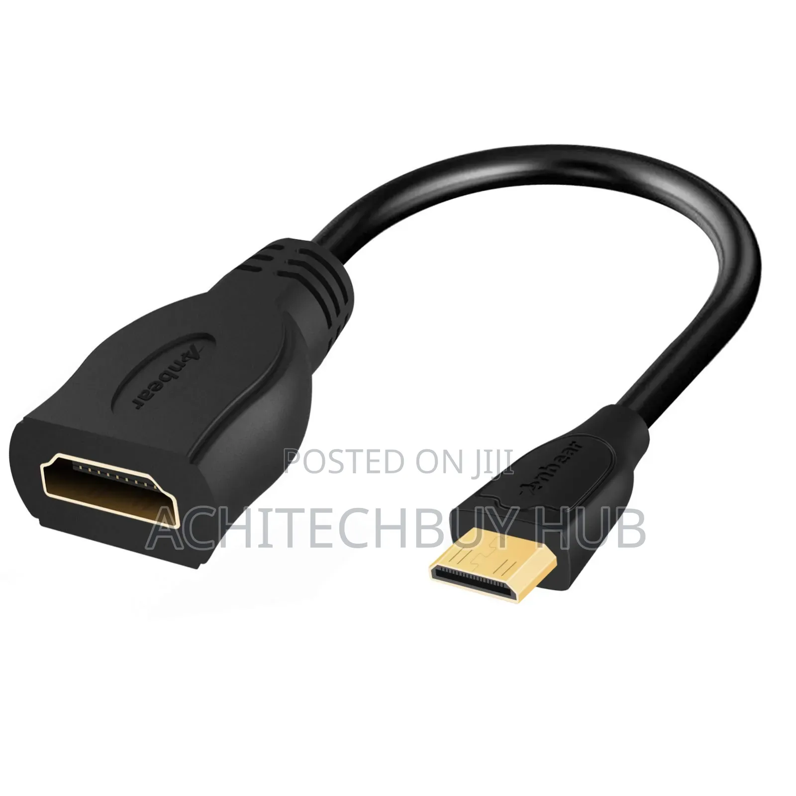 Mini HDMI to HDMI Adapter for DSLR Cameras, Live Streaming & Monitor
