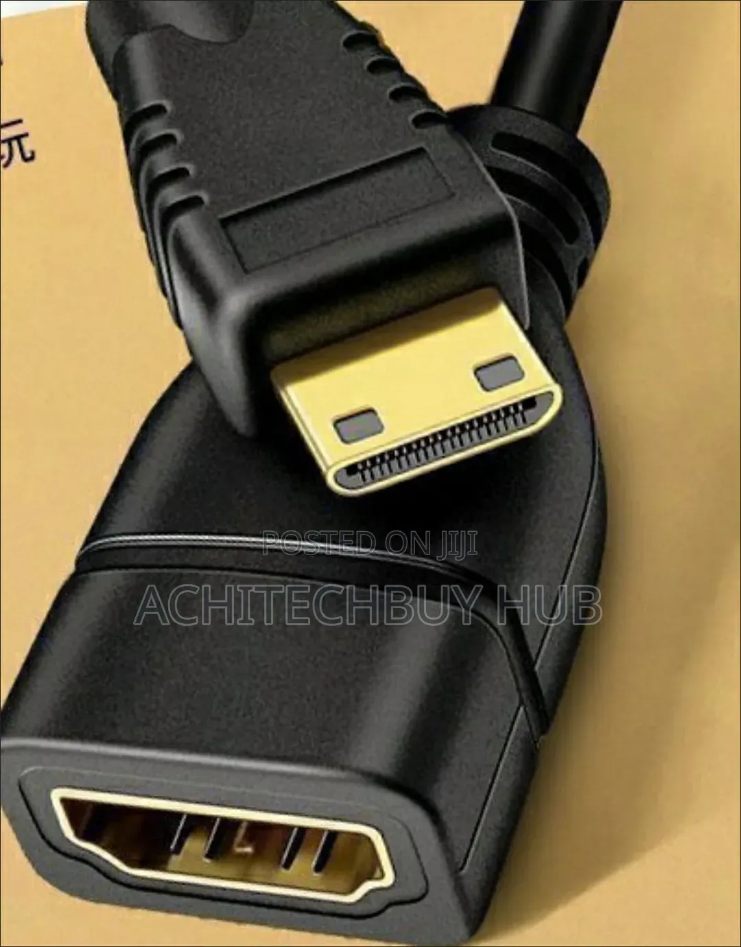 Mini HDMI to HDMI Adapter for DSLR Cameras, Live Streaming & Monitor