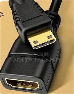 Mini HDMI to HDMI Adapter for DSLR Cameras, Live Streaming & Monitor