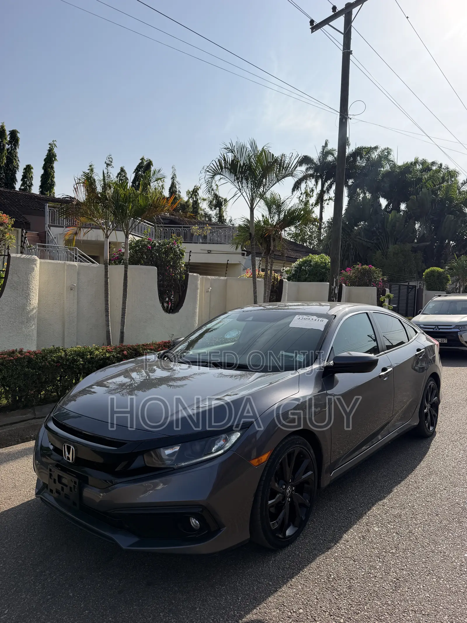 Honda Civic Sport Sedan 2019 Gray