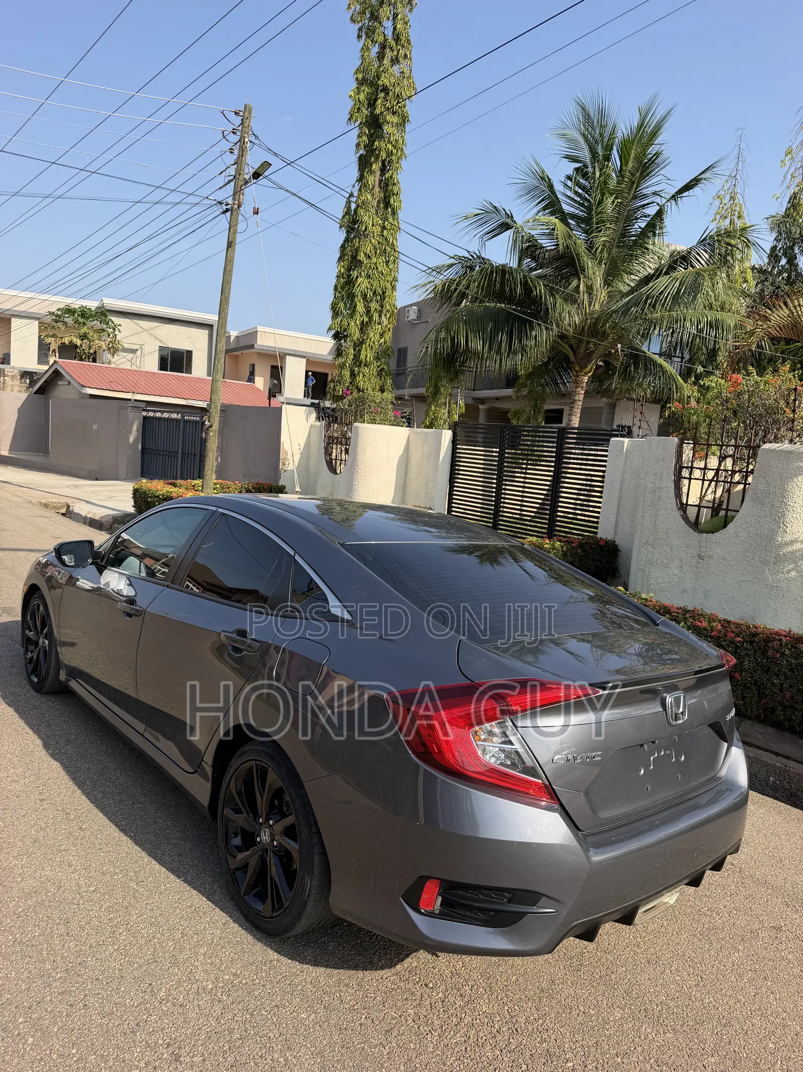 Honda Civic Sport Sedan 2019 Gray