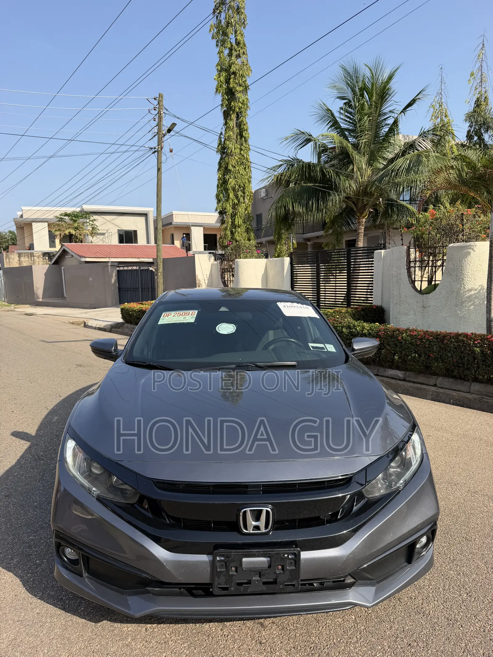 Honda Civic Sport Sedan 2019 Gray