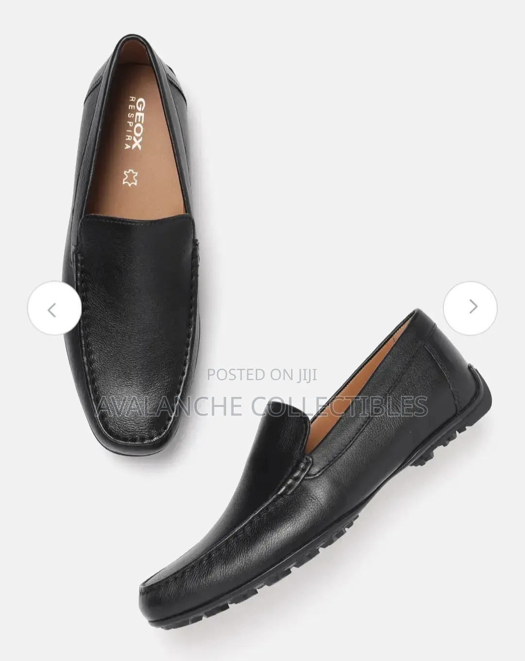 Geox Genuine Leather Loafers Sizes 41 and 42