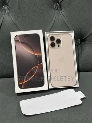 New Apple iPhone 16 Pro Max 256 GB Gold