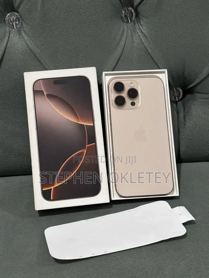 New Apple iPhone 16 Pro Max 256 GB Gold