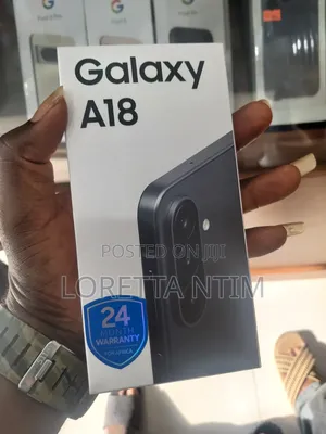 New Samsung Galaxy A18 128 GB Black