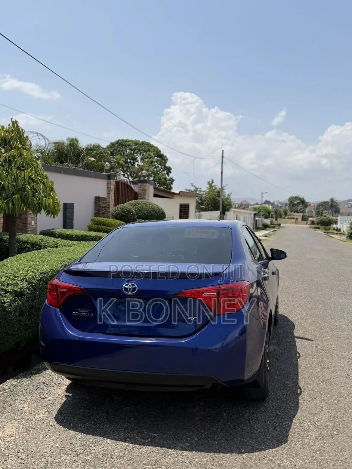 Toyota Corolla 2018 Blue