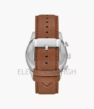 FOSSIL Men's Sullivan 44mm Multifunction Brown Leather Watc